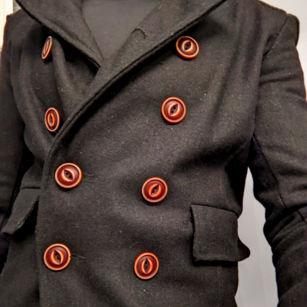 Double Breasted Peacoat